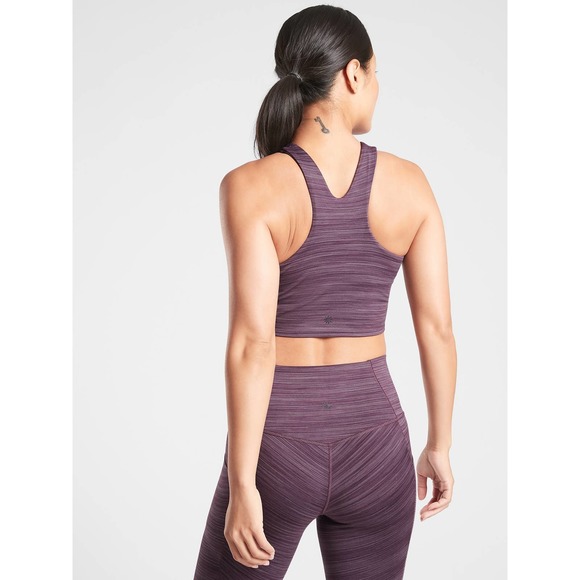 ATHLETA Space Dye Racer Back Crop Top NWT - Picture 10 of 11